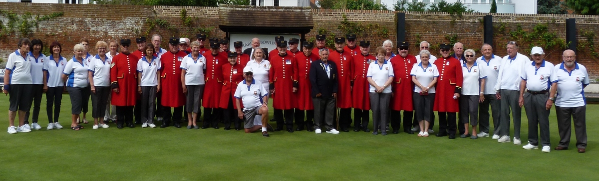 The Match between Marlow and the Chelsea Pensioners played in August 2019